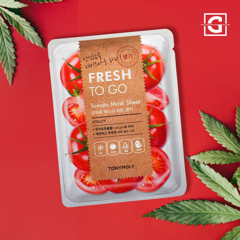 TONYMOLY MASCARILLA FACIAL FRESH TO GO DE TOMATE