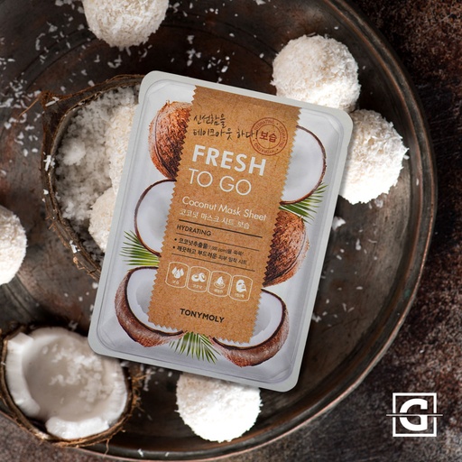 TONYMOLY MASCARILLA FACIAL FRESH TO GO DE COCO