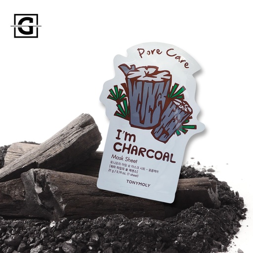 TONYMOLY MASCARILLA FACIAL I'M REAL PARA POROS CON CARBON ACTIVADO