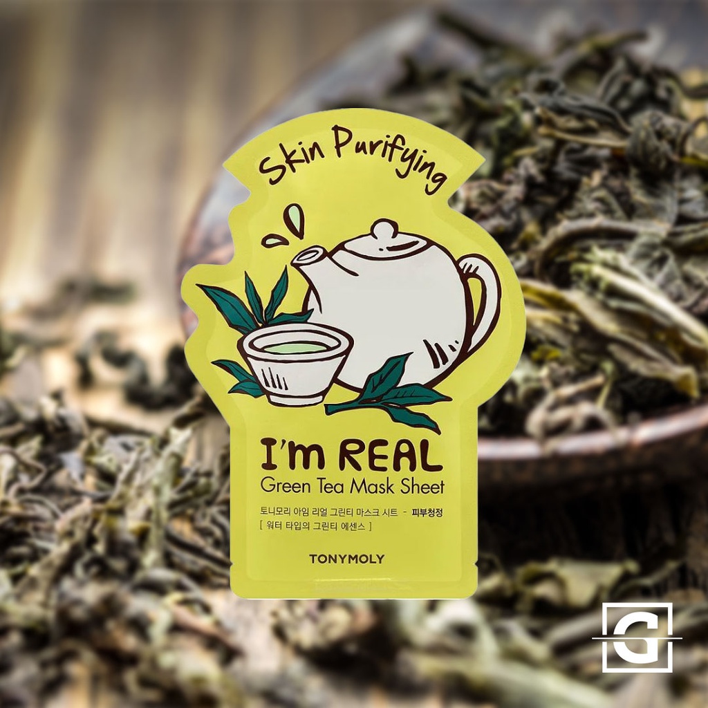 TONYMOLY MASCARILLA FACIAL I´M REAL PURIFICANTE DE TE VERDE