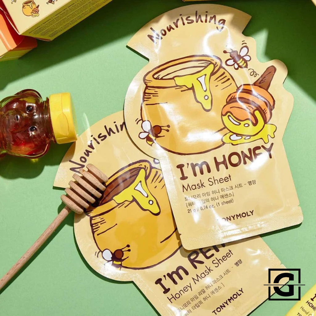TONYMOLY MASCARILLA FACIAL I'M REAL NUTRITIVA DE MIEL