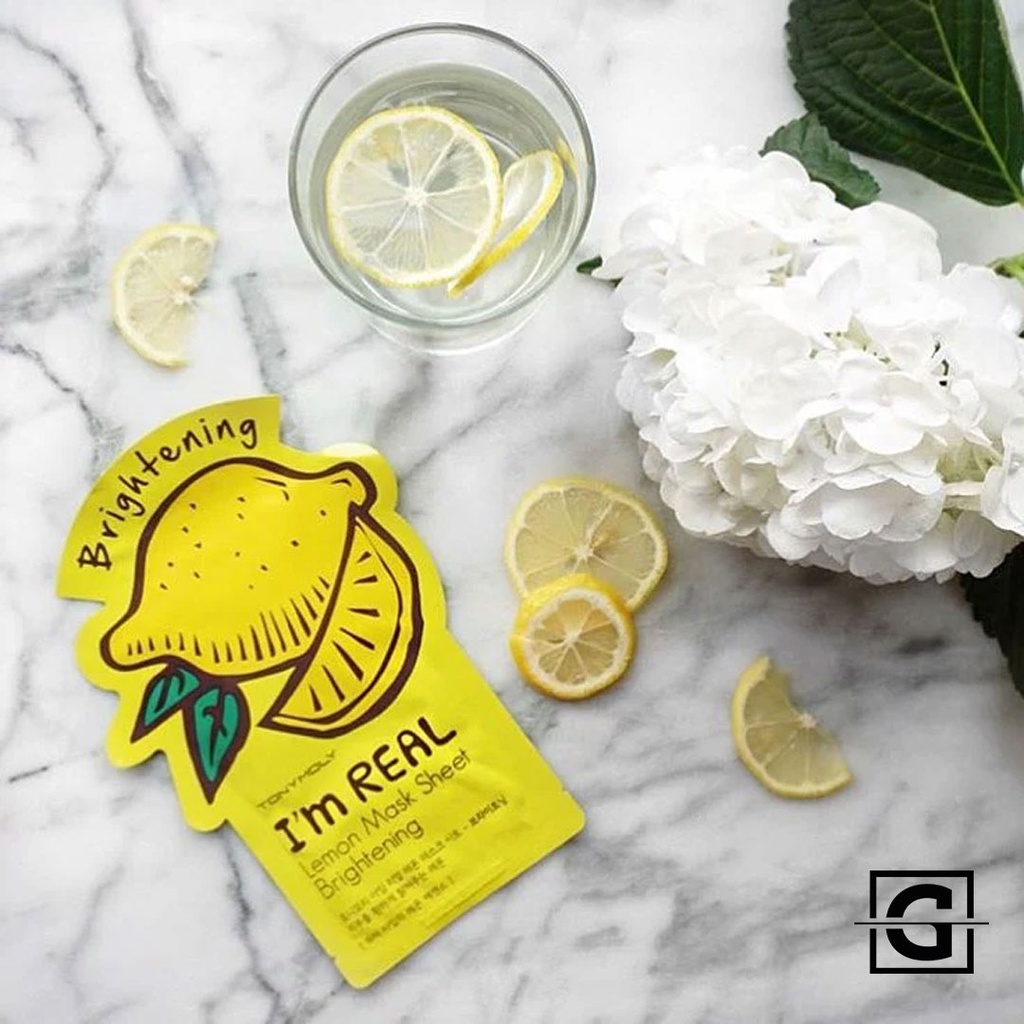 TONYMOLY MASCARILLA FACIAL I'M REAL ANTIOXIDANTE DE LIMON