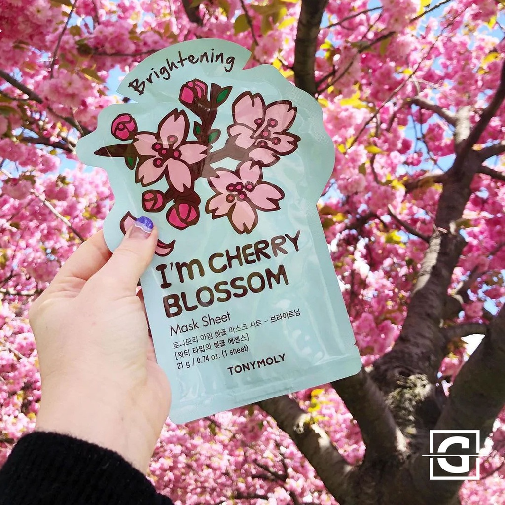 TONYMOLY MASCARILLA FACIAL I'M REAL ANTIOXIDANTE DE CEREZO