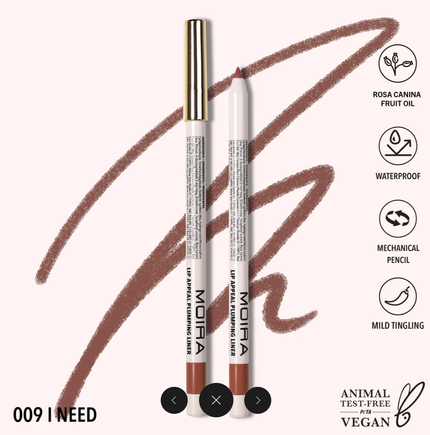 MOIRA DELINEADOR DE LABIOS LIP APPEAL PLUMPING LINER 009 I NEED