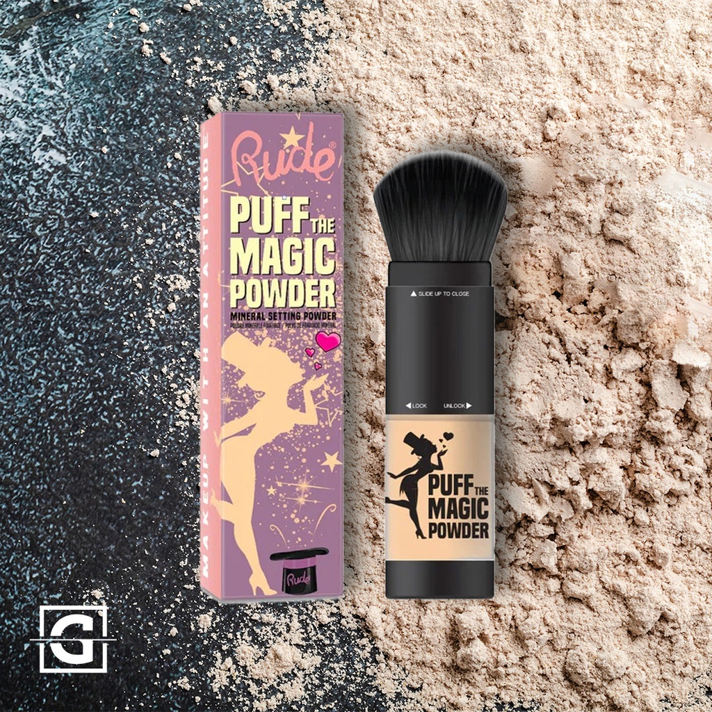 RUDE COSMETICS POLVO TRANSLUCIDO PUFF THE MAGIC POWDER