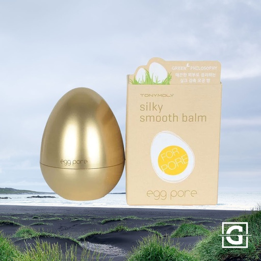 [8806358556402] TONYMOLY PRIMER PARA DISIMULAR LOS POROS SILKY SMOOTH BALM EGG PORE