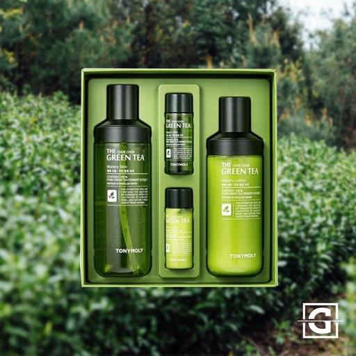 [8806194012230] TONYMOLY SET DE CUIDADO DE LA PIEL CON TE VERDE THE CHOK CHOK