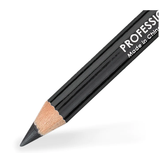 [763600000208] MEHRON DELINEADOR DE OJOS E.Y.E LINER PENCIL BLACK 7&quot;