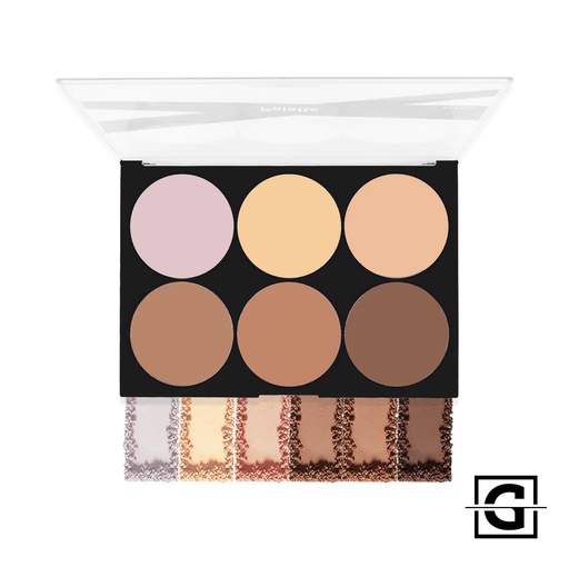 [763600000244] ADARA PALETA DE CONTORNOS E ILUMINADORES HIGHLIGHT CONTOUR