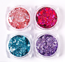JGLASHES GLITTERS DE OJOS COLECCION CHUNKY POPSICLE 4 TONOS
