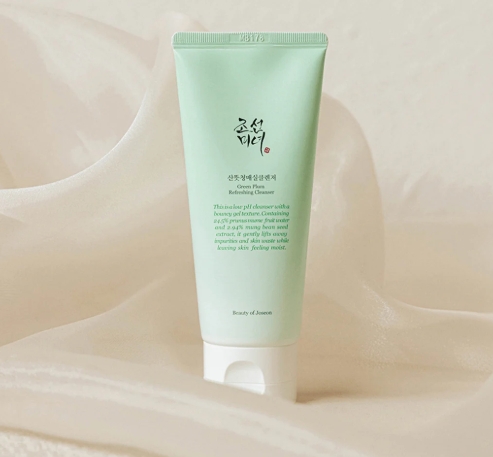 [8809738314678] BEAUTY OF JOSEON ESPUMA LIMPIADORA GREEN PLUM REFRESHING CLEANSER 100 ML