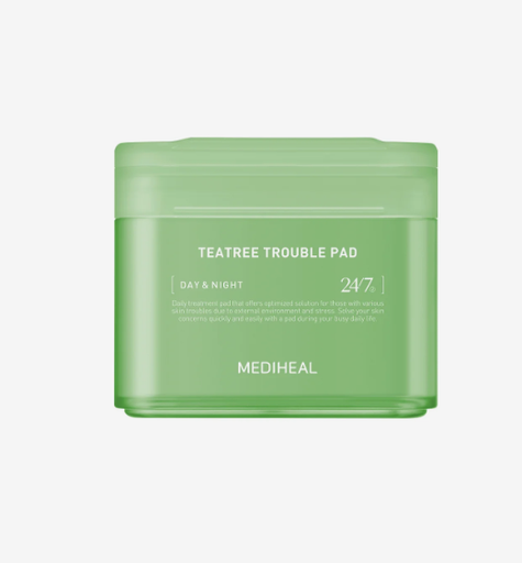 [8809615058671] MEDIHEAL TONICO EN PADS TEATREE TROUBLE 100 PADS