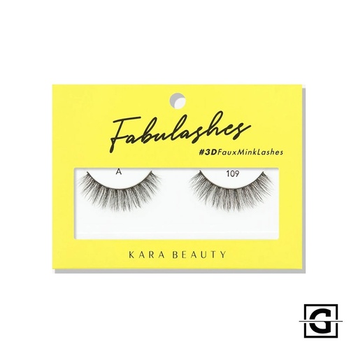 [819297021533] KARA BEAUTY PESTAÑAS POSTIZAS 3D A109 FABULASHES