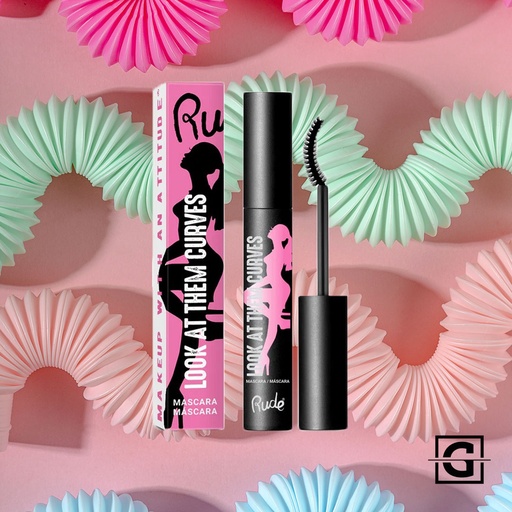 [602989878450] RUDE COSMETICS MASCARA DE PESTAÑAS LOOK AT THEM CURVES