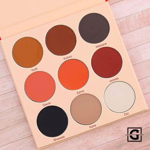 [857494007295] JUVIAS PALETA DE SOMBRAS THE WARRIOR II