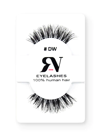 [763600000143] RV EYELASHES PESTAÑAS 100% CABELLO HUMANO #DW